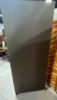 B- White Particle Board Bookcase with 4 Shelves