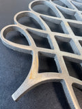 (A) Dansk Jens Quistgaard Floral Motif Metal Trivet