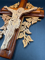 Handcarved Wooden Crucifix