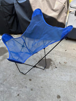 Metal and Mesh Folding Sling Chair