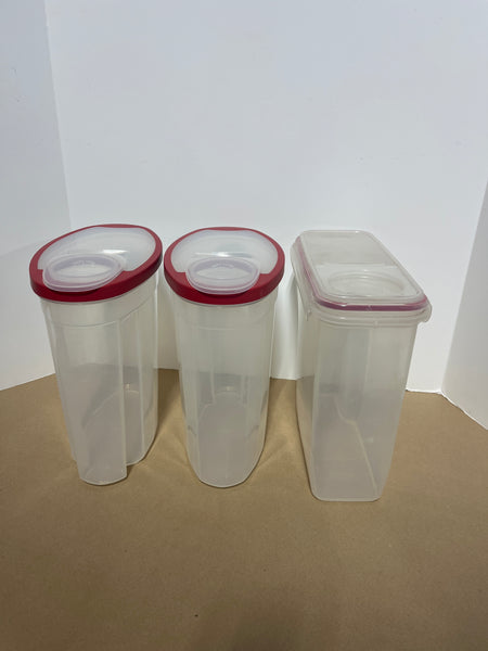 Cereal Storage Bins, set of 3