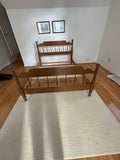 Double Bed with Rails and Slats