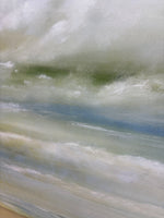 Canvas of Big Sky Over Ocean