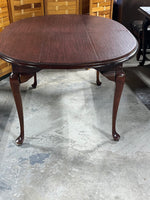 Dining Table with 2 Leaves and Table Pads, Unbranded, NO CHAIRS