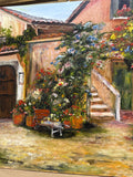 Tuscan Inspired Textured Original Painting by Mary & Larry Webb; Signed