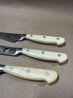Lot Of 3 Petite Maison Cheese Knives