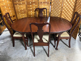Seely Pine Furniture Inc. Dining Set: Table with 4 Chairs***HEAVY ITEM***READ DETAILS ON PICK UP POLICY***