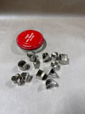 10 Mini Canape And Hors Doeuvre In Round Tin Storage