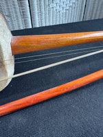 Chinese Vintage Hand Carved Wooden 2-String Erhu