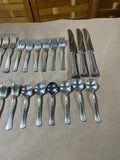 Alvin Assorted Stainless Flatware, 27 pc (not complete set)