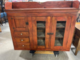 Rustic Painted Cupboard***HEAVY ITEM***READ DETAILS ON PICK UP POLICY***