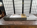 Portable & Adjustable Garmet Rack with Shelf & Shoe Rack, Appears new in box
