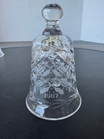(E) Waterford Crystal 1987 Four Calling Birds Bell