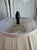 Resin & Mercury Glass Style Table Lamp (WORKS)