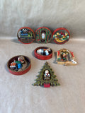 7 Piece Lot Of Vintage Hallmark Ornaments