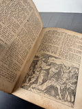 Antique 1851 Biblia Swedish Bible