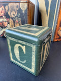 4-Piece Maude Risher Ciardi Folk Style Wooden Block Nesting Box Set