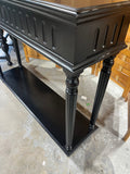 Black Narrow Console Table