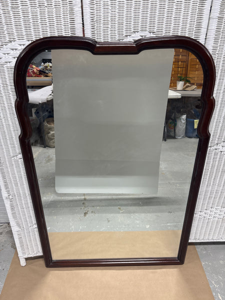 Large Queen Anne Style Mirror