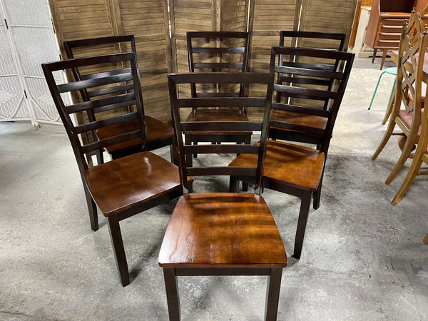 Set of Six Dining Chairs, Made in Vietnam