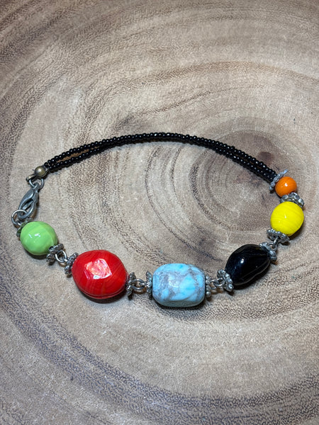 Colorful Beaded Bracelet