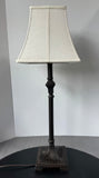 Bronzed Metal & Resin Buffet Lamp (WORKS)