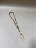 Olive Wood Beaded Rosary