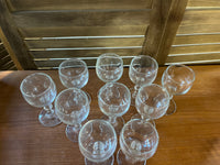 Small Wine Glasses, 10 pc