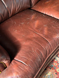 Hancock & Moore Leather Love Seat***HEAVY ITEM*** READ DETAILS ON PICK UP POLICY***