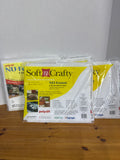 Soft N Crafty NU Foam Batting - 4 Pieces - Appears Unused