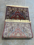 Trinity Rug(cream/rust/brown) 4'9" fringe to fringe x 2'4"