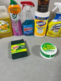 Cleaning Lot, FF, Most items at least half full