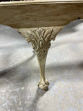 Bench with Carved Legs