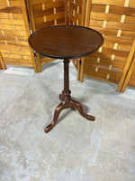 Petite Round Pedestal Table, Unbranded