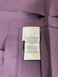 Set of 4 Pottery Barn Deep Purple Cloth Napkins, 20"x20"