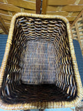 Sturdy Wicker Basket with Lid