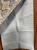 Pottery Barn Blue And Tan Table Runner (B)