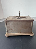 Antique Nuremberg Money Chest or Armada Box with Key