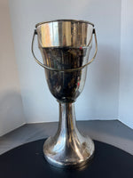 Art Deco Style Vintage Silver Plate Wine Cooler