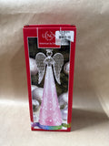 Multi Color Lenox Mercury Glass Angel Of Light With Box WORKS