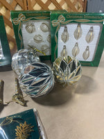 Gold & Silver Ornament Lot
