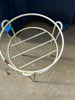 Metal Plant Stand w/White Rubber Coating