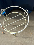Metal Plant Stand w/White Rubber Coating