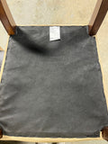 Richter Furniture Manufacturing Pair of Parson's Dining Chairs, with Micro Fiber Type Fabric