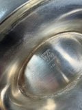 Fisher Sterling Silver Gravy Boat with Attached Saucer
