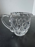 Royal Brierley Crystal Creamer & Open Sugar Bowl