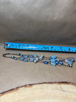 Various Shades of Blue Beaded Necklace