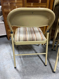 Meco Folding Chairs, Set of 6