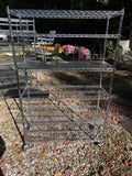 NSF Chrome Wire Shelving Unit w/Wheels (Six Available - PRICED INDIVIDUALLY)