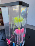 Electric Luminous Jellyfish Aquarium Lamp with Color Changing Lighting (WORKS)